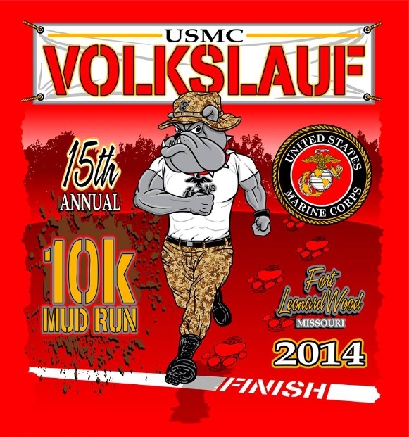 15th Annual USMC Volkslauf 10K Mud Run is good, clean fun! 