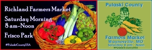 Pulaski County USA loves Farmers Markets!
