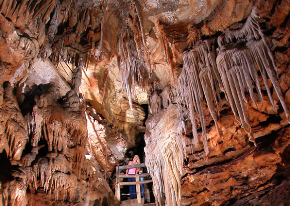 Talking Rocks Cavern. Image by Springfield Missouri Convention & Visitors Bureau.
